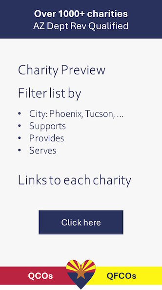 tax credits for phoenix qualified non-profits